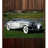 Металлическая табличка Mercedes-Benz 500K Special Roadster 413